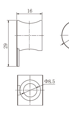 鋁型材內置連接件技術參數