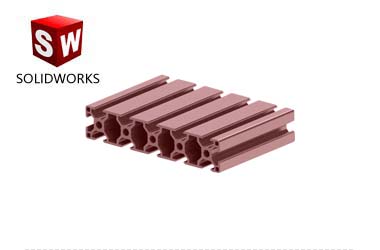 工業鋁型材3D模型