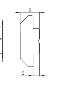 鋁型材滑塊螺母物理參數(shù)2