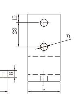 鋁型材強力角碼物理參數2